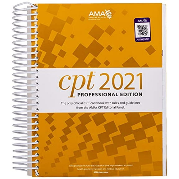 Pre-Owned CPT Professional Edition 2021 (CPT / Current Procedural Terminology (Professional Edition)), 9781640160491, 1640160493, Paperback, Professional edition