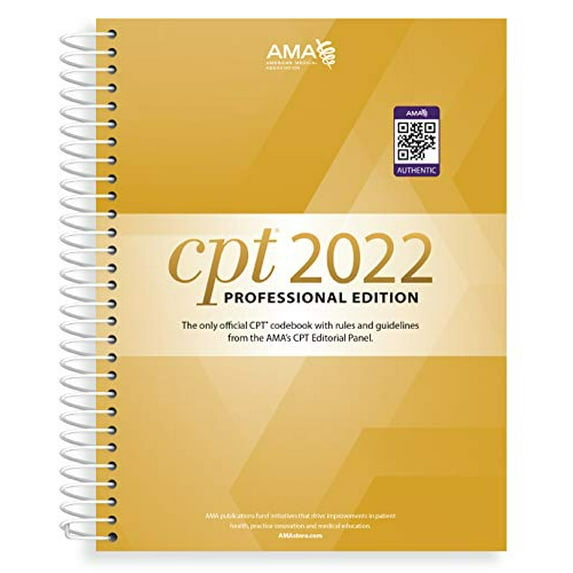 Pre-Owned CPT 2022: Professional Edition, 9781640160873, 1640160876, Paperback, 4 edition
