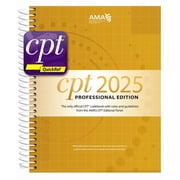 CPT Professional 2025 and CPT Quickref App Bundle, Spiral-Bound