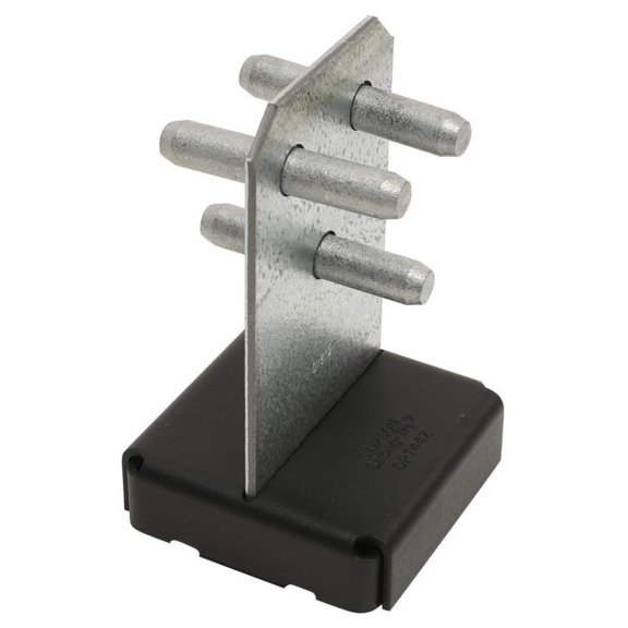 CPT44Z CPTZ ZMAX Galvanized Concealed Post Base for 4x4