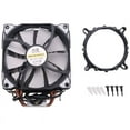 thumbnail image 1 of CPU 5 Direct Contact Heatpipes freeze Tower Cooling System CPU Cooling Double Fan with PWM 2 Fans, 1 of 5