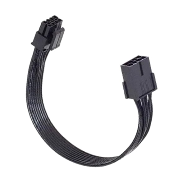 CPU 8Pin Female to 4+4 Male Power Extension Cable for Computer Mainboard 8Pins to 4+4Pins