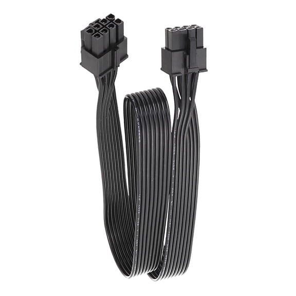 CPU 8Pin Male to 4+4 Male Power Extension Adapters Cable for Computer Mainboard 8Pins to 4+4Pins