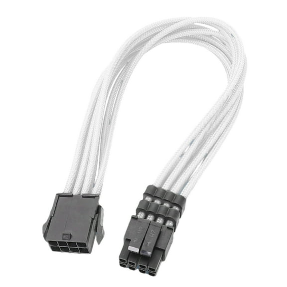 CPU 8Pin Power Module Cable Graphics Card Modular Cable 8Pin Female to 8 Pin (4+4) Male Braided Cable 30CM