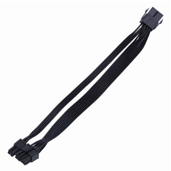 CPU 8Pin To 8+4Pin Power Supply Extension Cable Cord 8Pin Female To CPU 8P Male+ATX 4P Male Extension Cable 24CM 18AWG