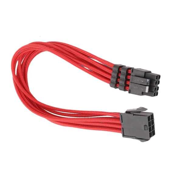 CPU 8pin to 8pin 4+4pin Module Cable CPU 8Pins Power Supply Cord 18AWG CPU Extension 8Pin Connector Line by LUVNIMB