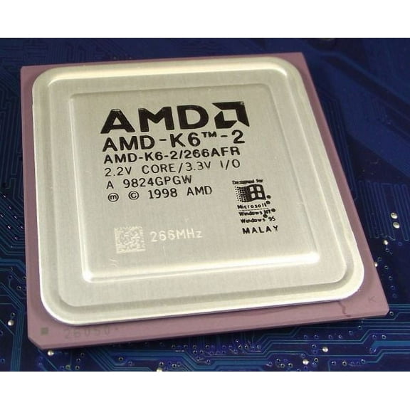 CPU AMD-K6-2/266AFR 2.2V CORE/3.3V I/O