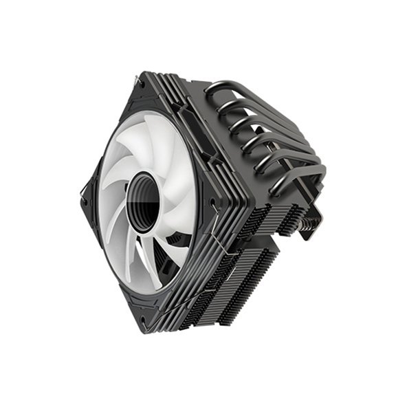 CPU Air Coolers 6 Heat Pipe CPU Coolers with ARGB 12cm Fan Advanced Thermals Management for 115X/1200/1700