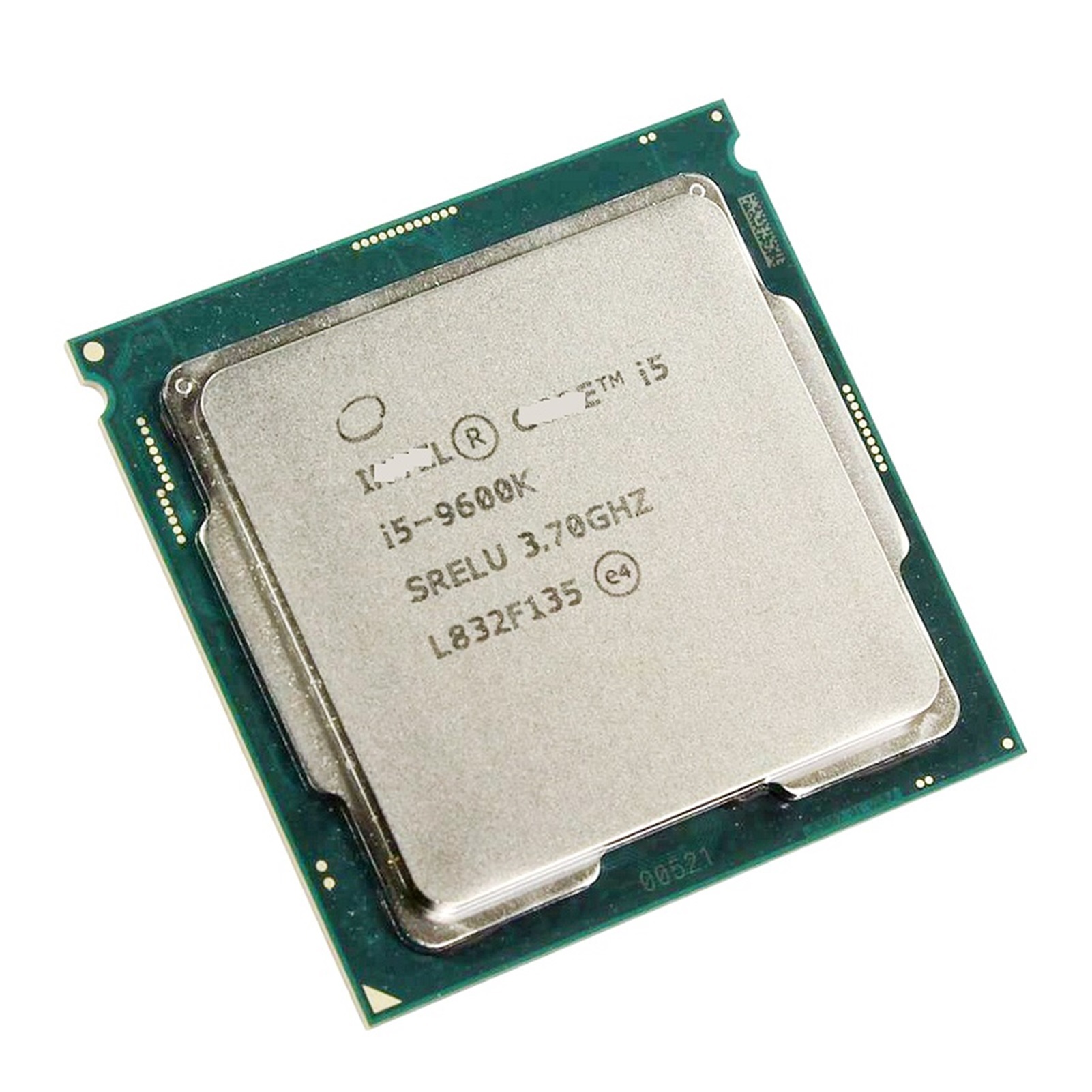 Intel Core i5 9600K CPU 　【動作確認済】 Intel Core i5-9600K 9th Gen CPU 動作確認済み Intel Core i5