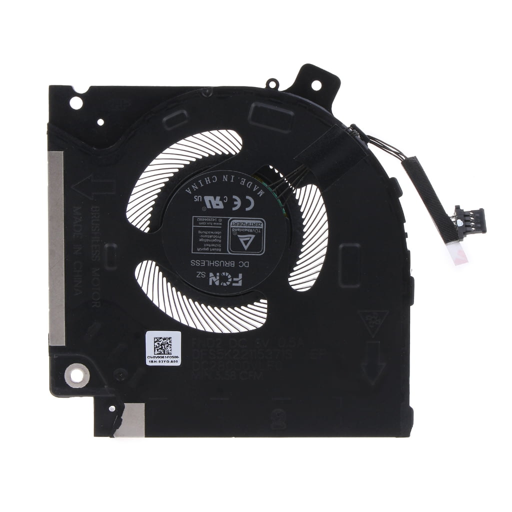 CPU Cooler Fan USB Powerd GPU Radiator for Dell Alienware X15 R1 Laptop ...