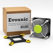 CPU Cooler Fan for Intel i3 i5 i7 LGA115 1151 1155 1156 1200 - Quiet Aluminum Heatsink, Easy Install Desktop Cooling7R70G  Desktop PC Cooling Solution