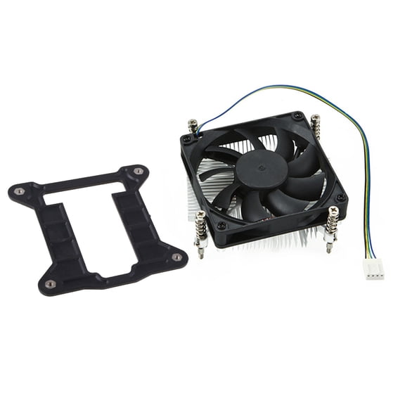 CPU Cooler with Quiet PWM Cooling Fan Radiator fan 27mm Low Profile CPU Cooler for ITX A4 Sase Slim for
