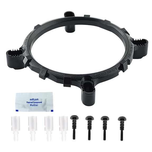 CPU Cooling Fan Bracket Heat Sink Base for LGA1150 1200 1700 Perfect for Overclocking, Video Editing and 3D Rendering