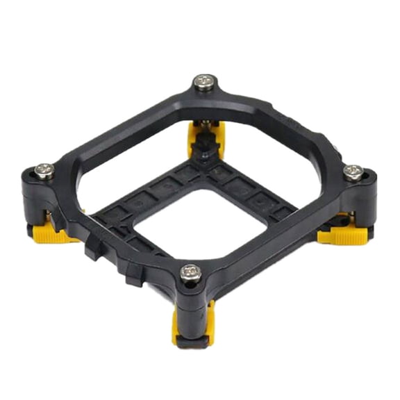 CPU Cooling Fan Bracket Heatsink Holder Heat Dissipation Backplate with 8 Screws for 115X 1366 2011 Motherboard