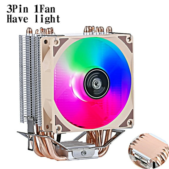 CPU Efficient Cooler Processor Cooling Fan 6 Heat Pipe Radiator Suitable For Installing LGA2011 E3 E5 X79 X99 2066 2099 X299 AMD