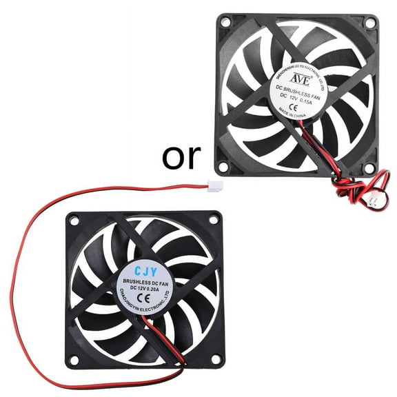CPU Fan 8010 80mm for DC Brushless 12V 2600rpm Silent Mini Micro Quiet Computer