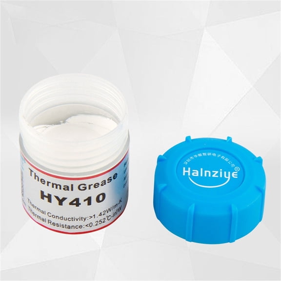 CPU Fan and Heatsink Solution for CPU Thermal Grease Paste 10g HY410 Compatible with VGA Chipset GPU Performance