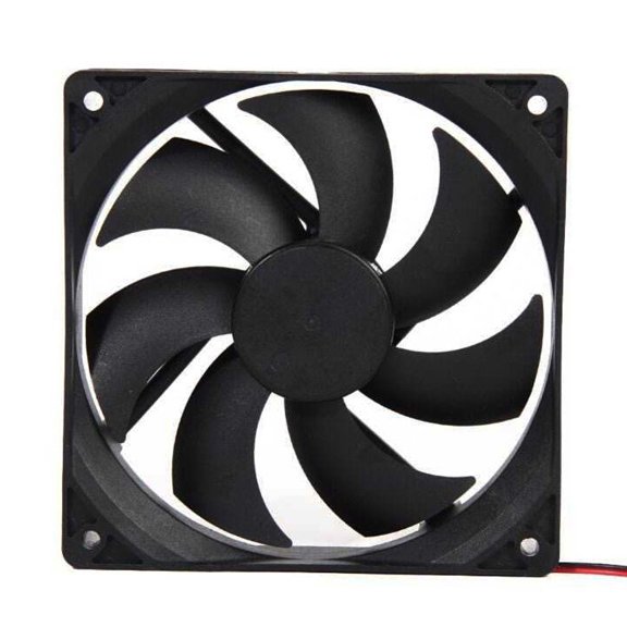 CPU Fans for PC High-Performance 120x25mm 1800PRM Brushless 12V Package Silent for Computer System 2PCS