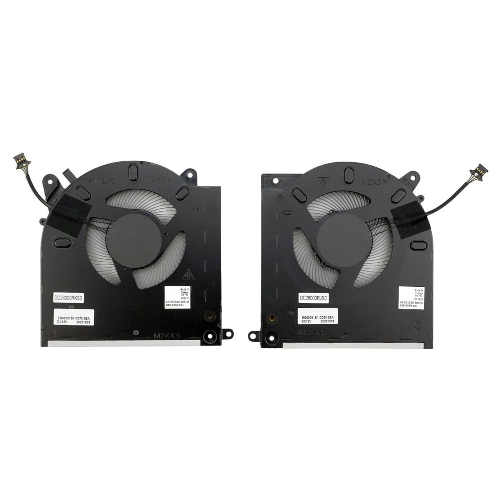 CPU GPU Fan CPU Cooler for Alienware M15 R3 R4 Computer Quiet Fan Radiators
