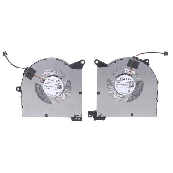 CPU GPU Fan Laptops Cooling Fan DC12V 1A 4Pin 4wires Coolers for Machenike L16W Laptops Part