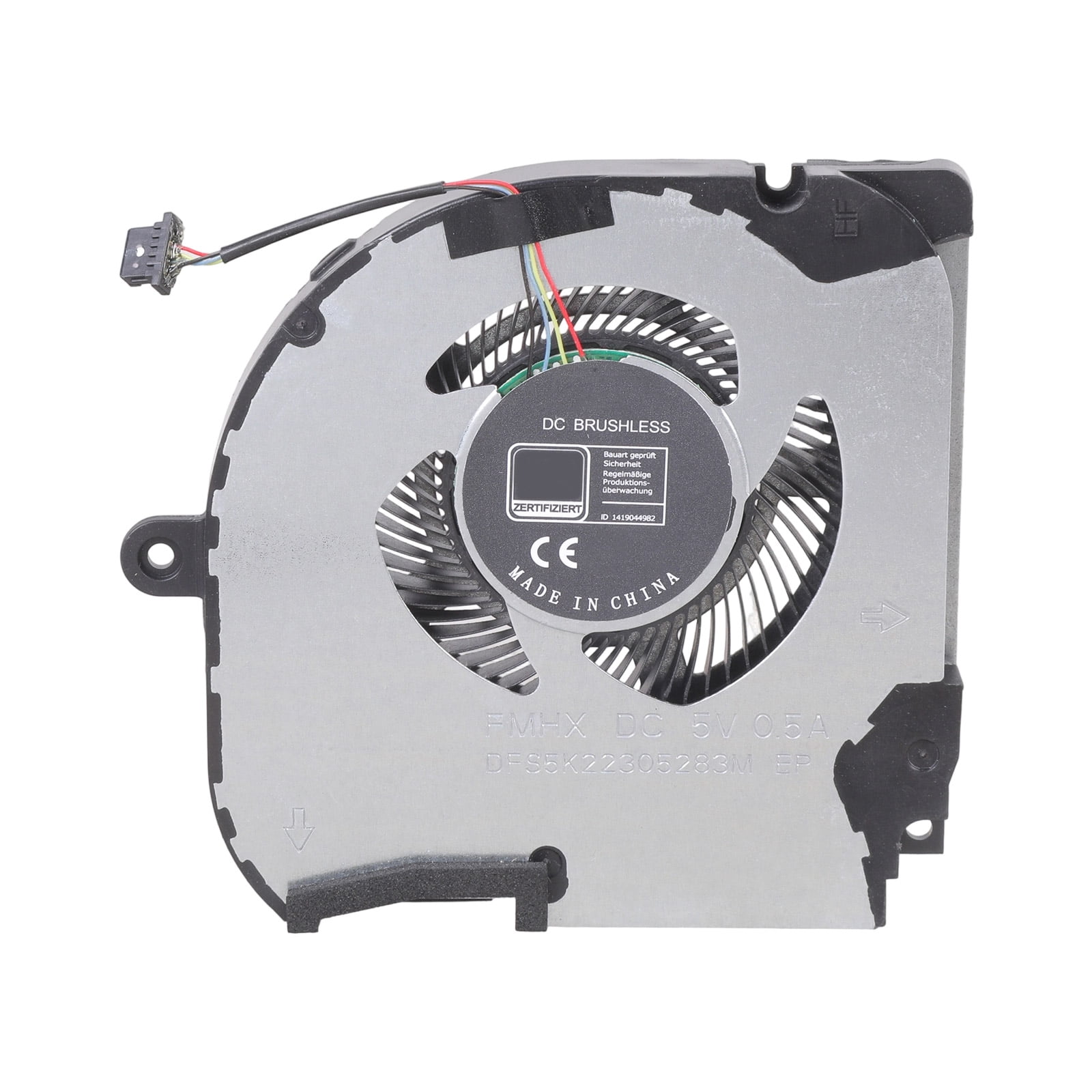 CPU GPU Fan Laptops Cooling Fan DC5V 4Pin 4wires Coolers for G7 7500 Laptops Part