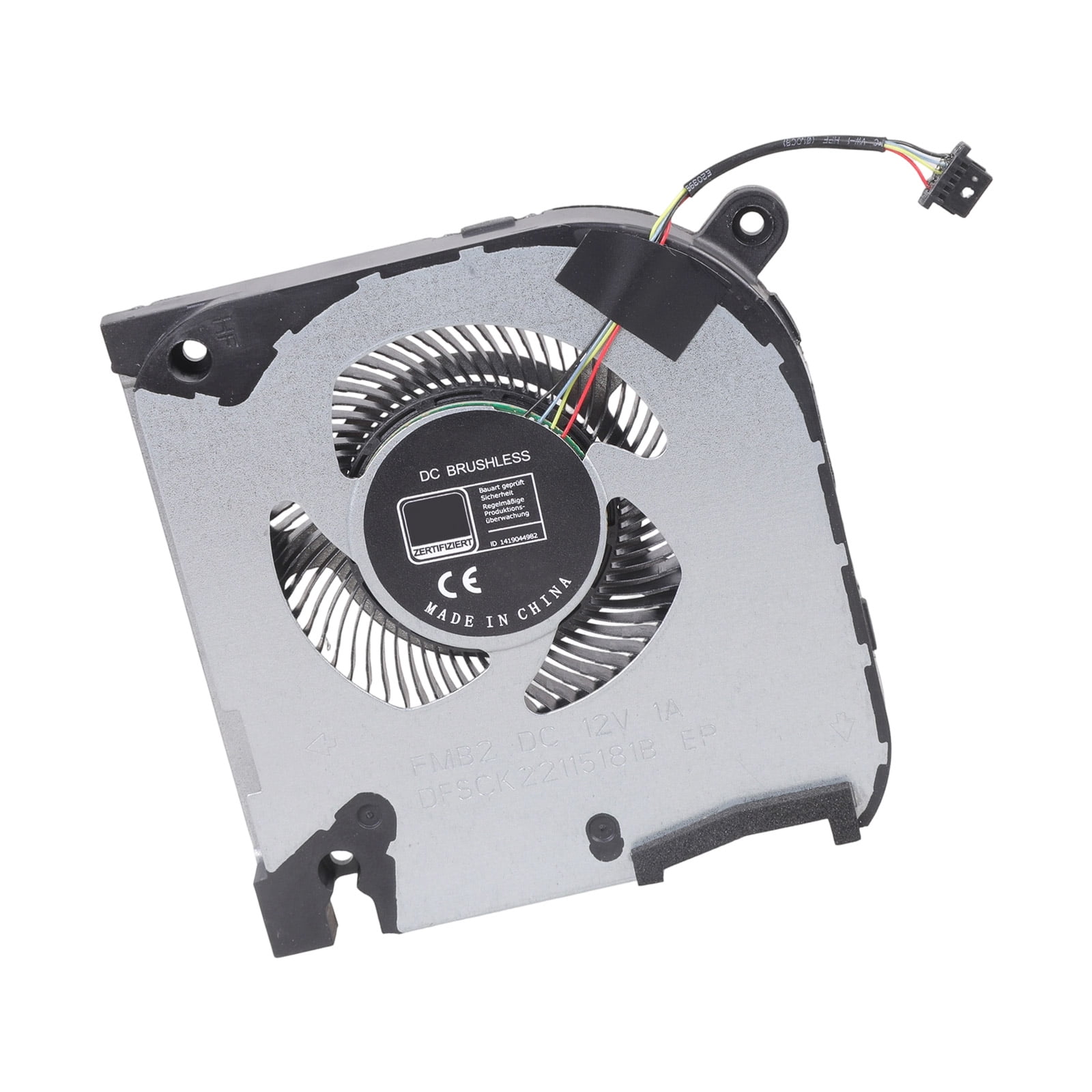 CPU GPU Fan Laptops Cooling Fan DC5V 4Pin 4wires Coolers for G7 7500 Laptops Part