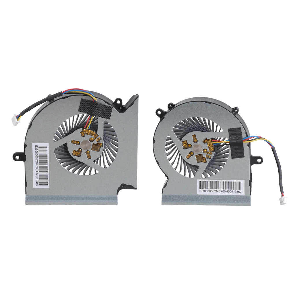 CPU GPU Fan Laptops Cooling Fan DC5V 4Pin 4wires Coolers for GE65 GL65 GP65 WE65 Leopard MS-16U1 MS-16U5 MS-16U7 Laptops Part