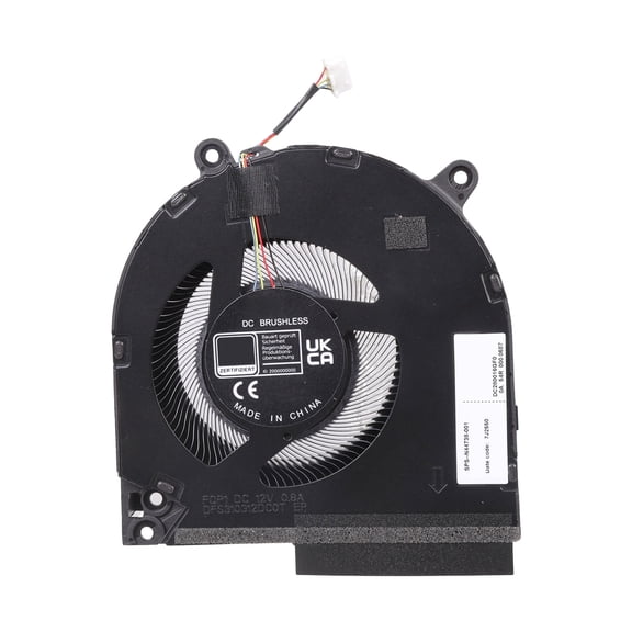 CPU GPU Radiator Replacement Laptop Graphics Card Cooling Fan for 16-R 12V MG75091V1-C180-S9A Laptop Heat Sink Fan