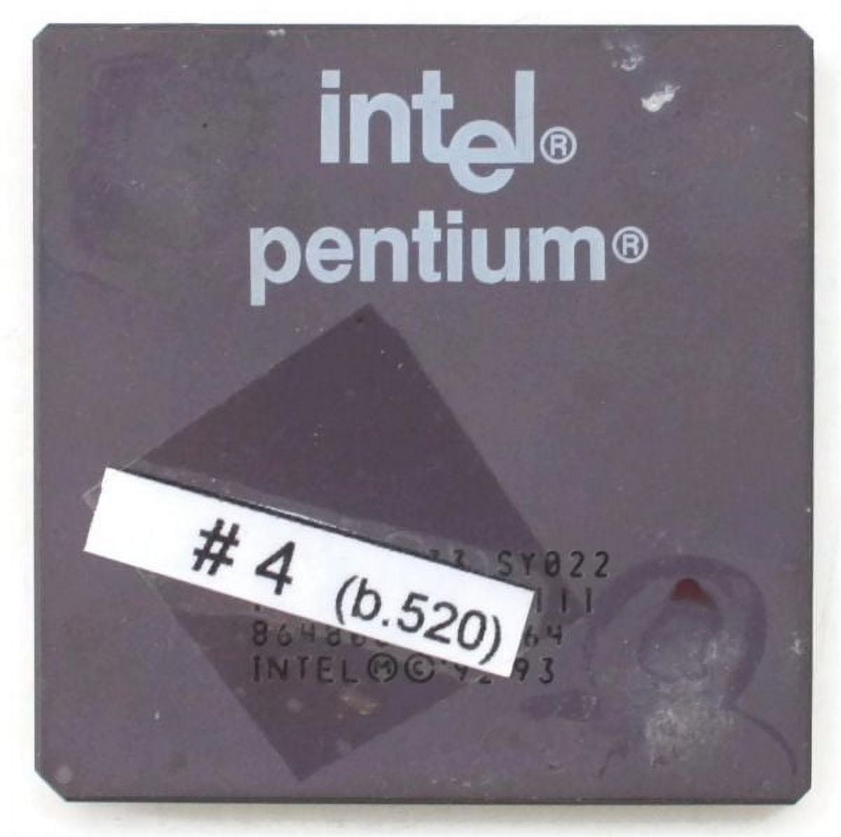 CPU INTEL PENTIUM A80502133 SY022/SSS iPP - Walmart.com