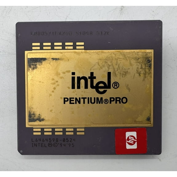 CPU, Intel Pentium Pro KB80521EX200 SY048 512K