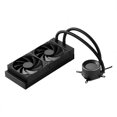 thumbnail image 1 of CPU Liquid Cooler, AIO Water Cooler with 120mm PWM Fans, 1.8'' Display, Compatible with Intel and AMD Platforms, 1 of 10