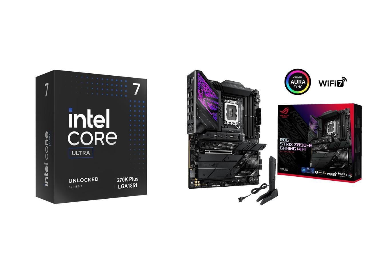 NEWEGG CPU Motherboard Combo - Core Ultra 7 270K Plus Processor 24