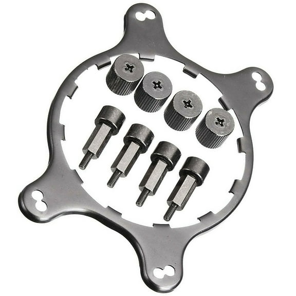 CPU Mounting Bracket Kit Heatsink Mount Bracket Back Plate Fits AM4 Computer Fan Cooler Heatsink Radiator Back Backplate