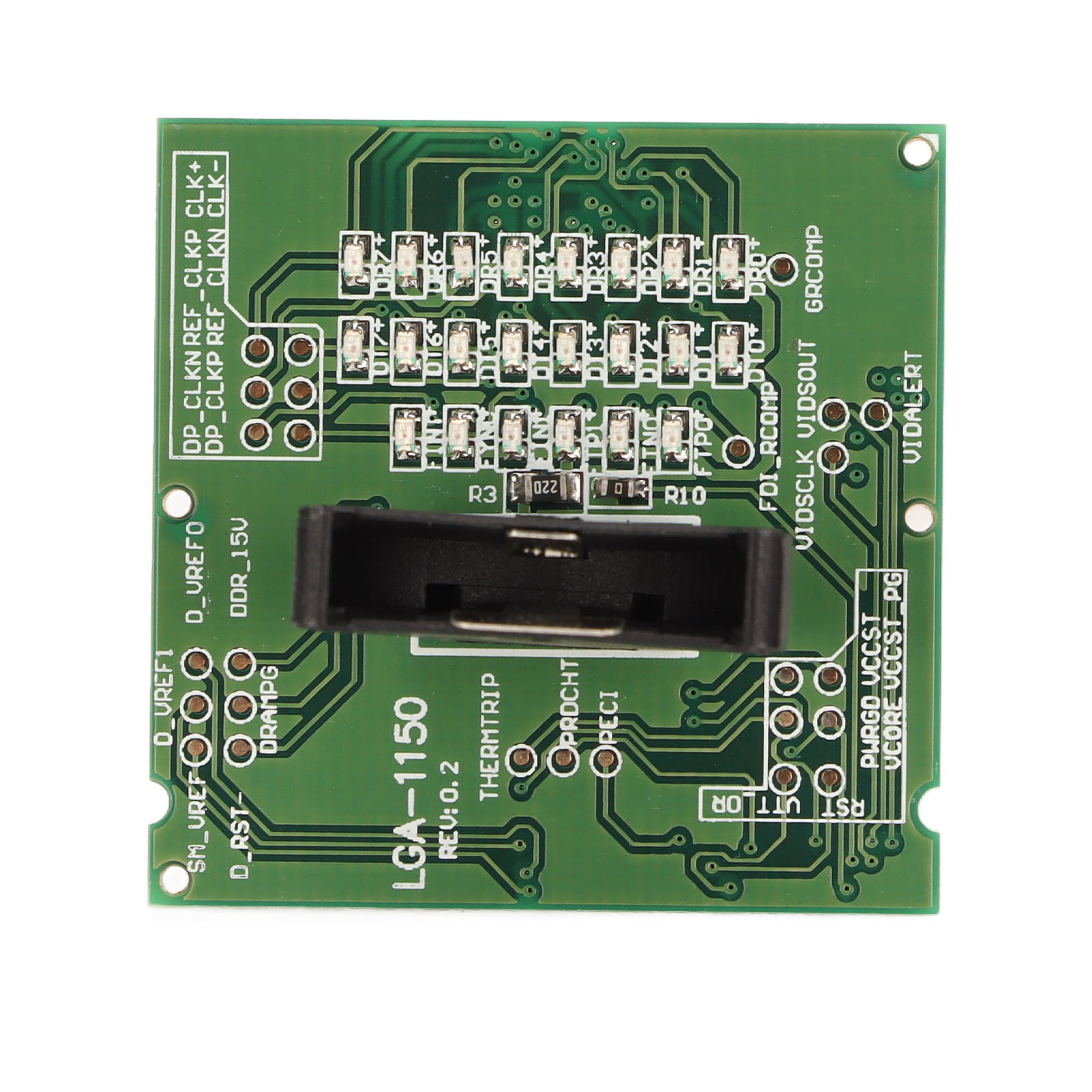 CPU Tester, Lightweight CPU Tester Test Card Test Light PCB For Desktop