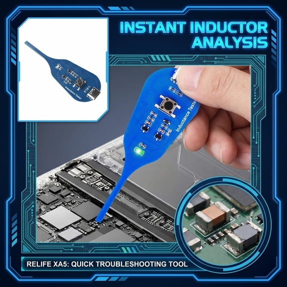CPU Tester Tool Motherboard – Coil Repair Detector Electronic, Circuit Board Inductor Computer, Appliance PC Laptop Phone Car | Computer Appliance PC Laptop Phone Car Maintenance Plumbing Electronic