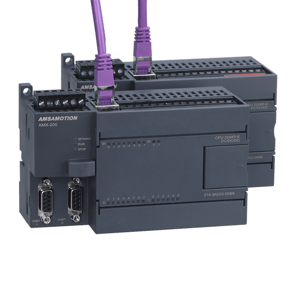 CPU224XP CPU224-E PLC Ethernet For Siemens S7-200 Programmable logic controller Digital 14I/10O Analog 2AI 1AO Relay Transistor