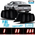 thumbnail image 1 of CPW Tail Lights Euro Style Compatible with 2015-2022 Ford Mustang LED Tail Lights Rear Lamps Sequential Plug & Play (Smoke Lens), 1 of 7