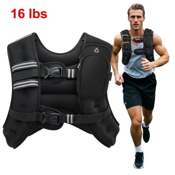 CPWVKI Weighted Vest 8~20 lbs for Man Woman,Weight Vests for Workout Strength Training Running Fitness Muscle Building Weight Loss