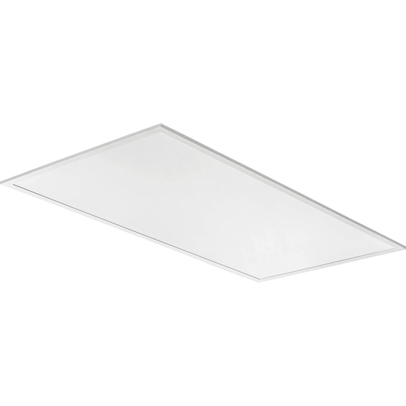 CPX 2x4 LED Flat Panel Light, 2 Ft. x 4 Ft. LED Light Panel, Ceiling Lighting Fixture, 4000/5000/6000 Adjustable Lumens, 3500K/4000K/5000K Switchable CCT, Smooth Satin Lens, White