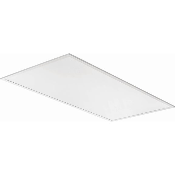 CPX 2x4 LED Flat Panel Light, 2 Ft. x 4 Ft. LED Light Panel, Ceiling Lighting Fixture, 4000/5000/6000 Adjustable Lumens, 3500K/4000K/5000K Switchable CCT, Smooth Satin Lens, White