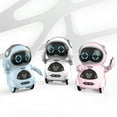 thumbnail image 1 of CQCYD 3Pcs Interactive Talking Robot forKids, Voice Recognition RC RobotToy, Mini Pocket Robot with Singing Dancing Storytelling Functions, Educational SmartToyGift for BoysGirls, 1 of 9