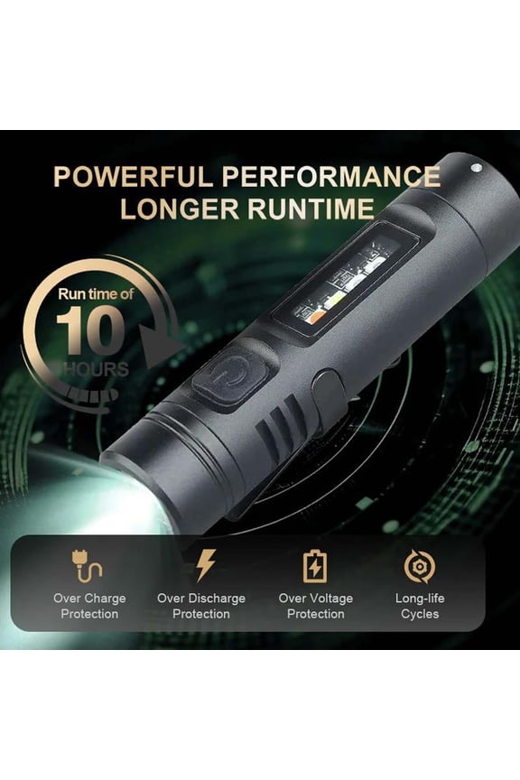 under $5 2Pcs Mini Flashlight, Multi Functional Aluminum Alloy Mini Flashlight, Compact Pocket Sized LED Torch, Outdoor Camping Emergency Light, Keychain Mini Flashlight, EDC Tool Light
