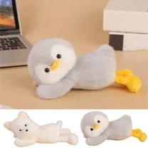 CQCYD under $5 2Pcs Soft Plush Doll, Adorable Penguin Stuffed Doll,Soft ChristmasToyDoll forChildren,Holiday Home Decor Ornament,Cute Gift Plush Animal,Tabletop Display Doll