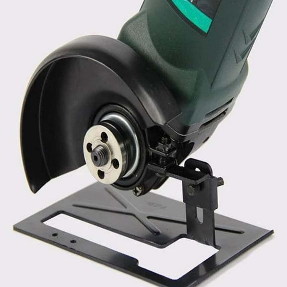 CQCYD under $5 Angle Grinder Cutting Stand, Angle Grinder Cutting Guide Bracket, Metal Wood Cutting Conversion Stand, Safety Guard Shield Attachment, DIY Tool Accessory, Precision Adjustable Jig