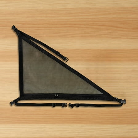 CQCYD under $5 Car Ceiling Cargo Net Pocket, Triangle Load-Bearing Mesh Car Roof Storage Organizer,Truck SUV Van Travel Long Road Trip Camping Interior Accessories