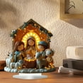 thumbnail image 1 of CQCYD under $5 Christmas Nativity Scene Figurine, Nativity Scene Figurine Xmas Tabletop Scenes Figure Festive Desktop Decor Nativity Figurines for Indoor Decor, 1 of 6