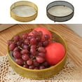 thumbnail image 1 of CQCYD under $5 Fruit Basket, Fruit Bowl for Kitchen Counter, Round Wire Metal Basket Stand for Lemon, Banana, Candy, Snack in Office, Modern Fruit Holder, 1 of 9