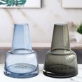 thumbnail image 1 of CQCYD under $5 Glass Vase Bud Flower Vase with Modern Design, Wide Mouth Decorative Vase Gift for Home Decor, Living Room, Dining Table, Entryway, Shelf, Wedding, Office, 1 of 9