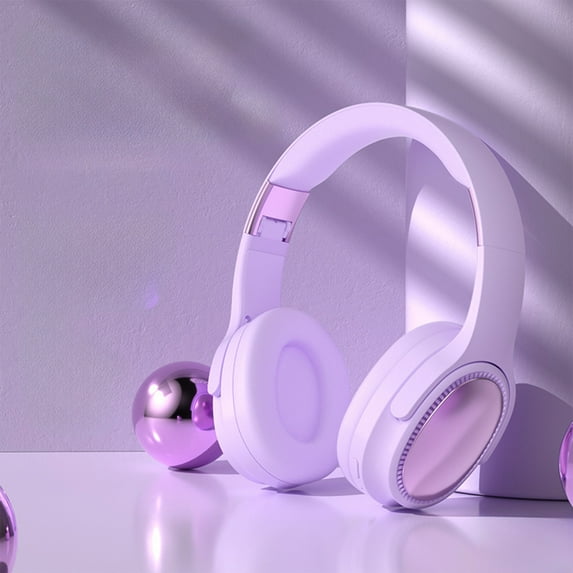 CQCYD under $5 Headphones Wireless Bluetooth, Bluetooth Headphone Over Ear, Hands-Free Calls, Deep Bass Headphones for Travel Home Office Cellphone PC