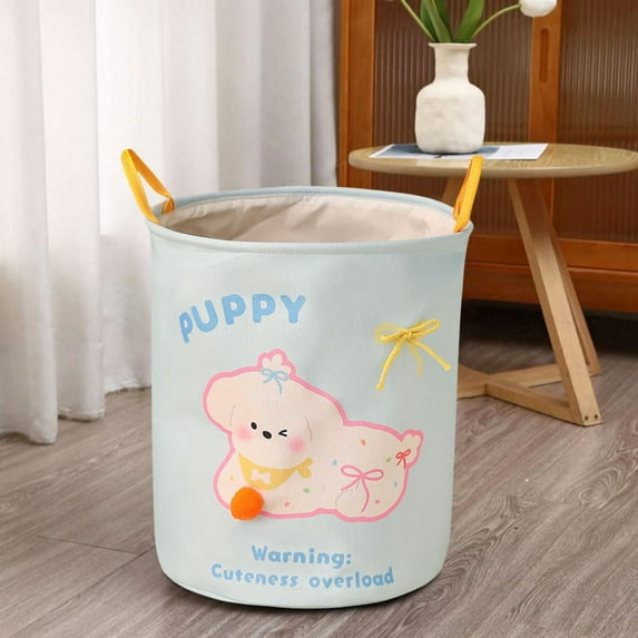CQCYD Under $5 Kids Laundry Basket, Cute Animal Baskets Collapsible Dirty Clothes Laundry Hamper Nursery Storage Basket Large Boys Girls Toy Box Storage Organizer for Bedroom Bathroom Gift Baskets